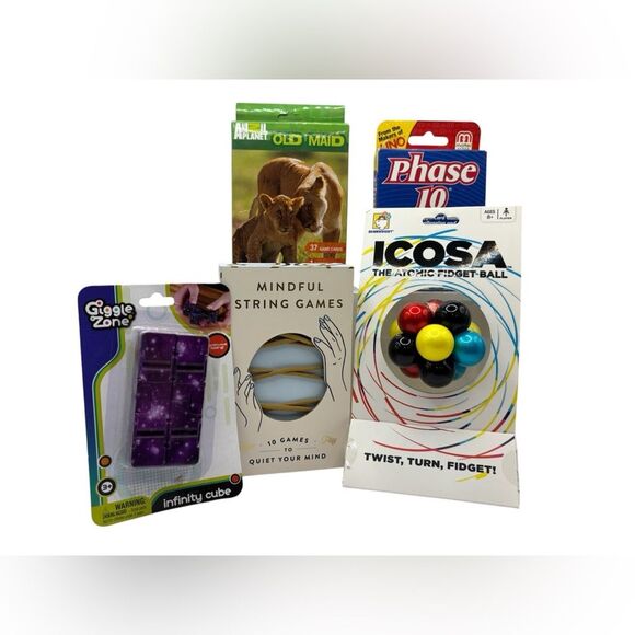 Game Bundle 5pc Set NIB - Picture 1 of 1